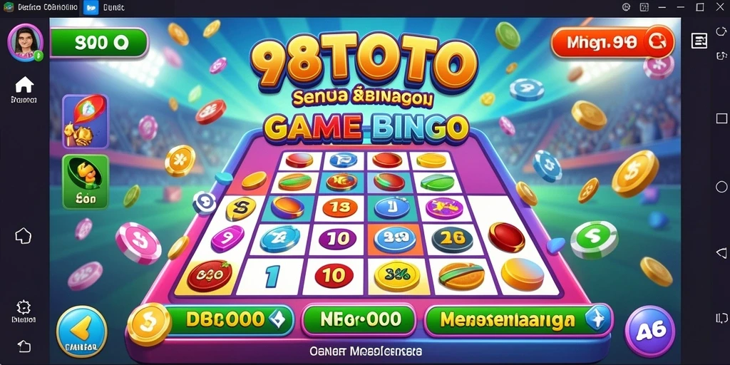 Tangkapan layar gameplay seru dari 98TOTO di Bingo.