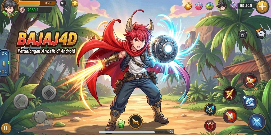 Tampilan gameplay Anime yang menarik dan interaktif di BAJAJ4D.