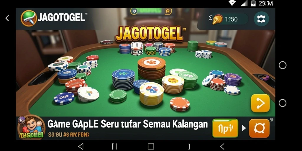 Screenshot gameplay JAGOTOGEL menampilkan pemain yang sedang bersaing.