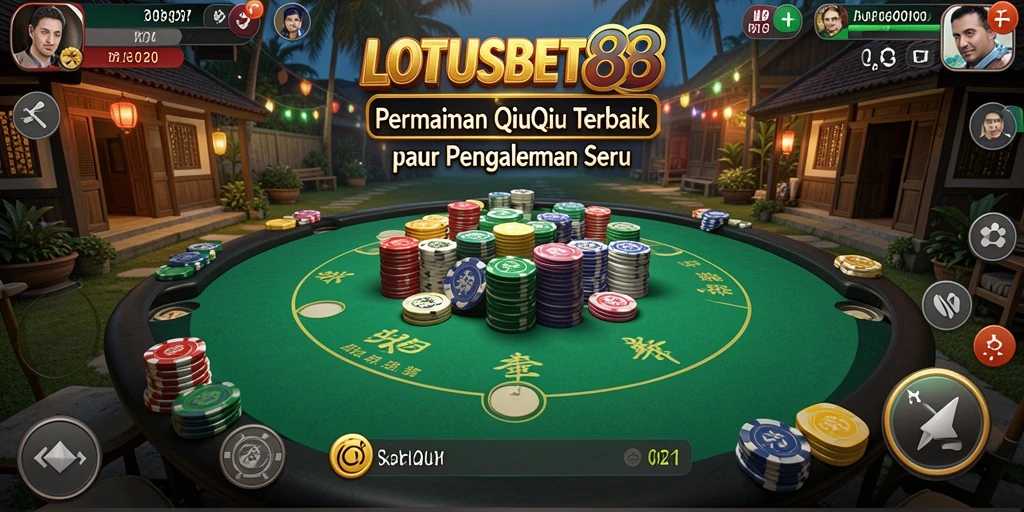 Screenshot dari permainan QiuQiu yang menarik dan seru di LOTUSBET88.