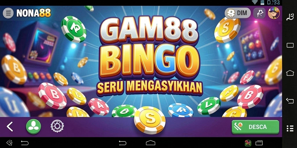Screenshot gameplay NONA88 menampilkan keseruan bermain Bingo.