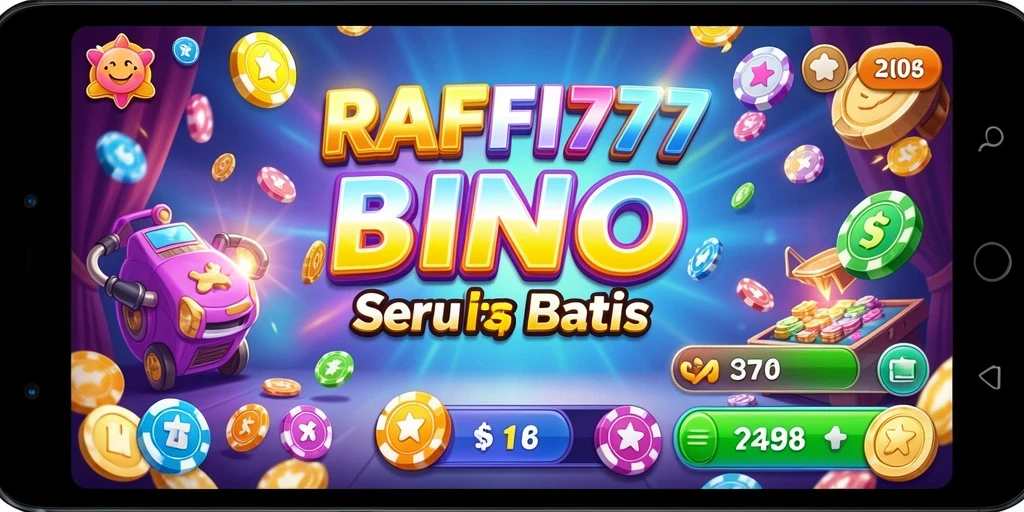 Screenshot utama RAFFI777 menampilkan gameplay Bingo yang seru dan interaktif.
