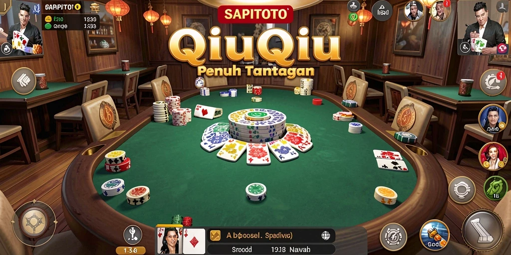 Screenshot gameplay QiuQiu yang menarik dan seru.