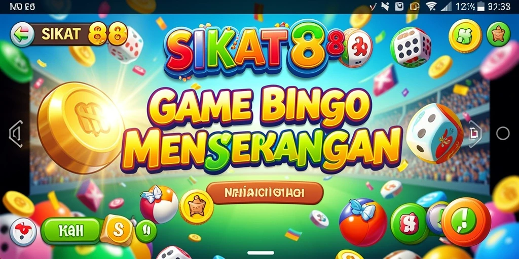Tampilan gameplay SIKAT88 yang menarik dan penuh warna.