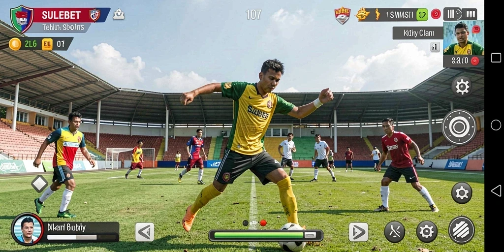 Tampilan gameplay dan taruhan olahraga di SULEBET yang menarik.