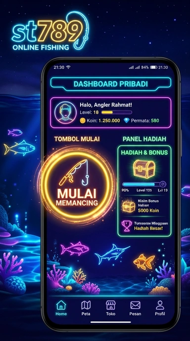 Screenshot utama aplikasi st789 yang menunjukkan antarmuka yang bersih dan mudah digunakan.